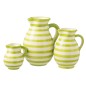 Carafe en céramique vert clair 20x20x26 cm Carafe en céramique vert clair 20x20x26 cm