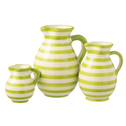 Carafe en céramique vert clair 20x20x26 cm