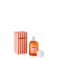 Spray d’ambiance « Mandarine » dans verre orange 6x6x12.5 cm Spray d’ambiance « Mandarine » dans verre orange 6x6x12.5 cm