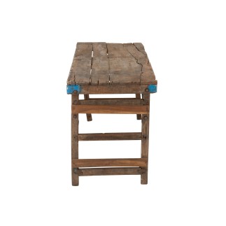 Consola de madera marrón 152x58x70,5cm