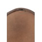 Miroir avec cadre en bois marron 40x2.5x39 cm