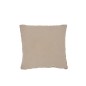Coussin carré en textile naturel 45x45x10 cm Coussin carré en textile naturel 45x45x10 cm