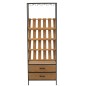 Portabottiglie in legno beige 60x33x169 cm Portabottiglie in legno beige 60x33x169 cm
