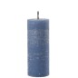 Vela pilar de parafina azul 10x10x25 cm Vela pilar de parafina azul 10x10x25 cm