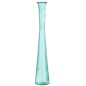 Vaso de vidro azul celeste 9,5 x 9,5 x 51 cm Vaso de vidro azul celeste 9,5 x 9,5 x 51 cm