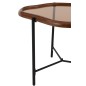 Tavolino irregolare in vetro marrone 64x45x48 cm Tavolino irregolare in vetro marrone 64x45x48 cm