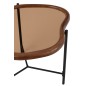 Tavolino irregolare in vetro marrone 64x45x48 cm Tavolino irregolare in vetro marrone 64x45x48 cm