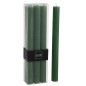 Boite de 6 bougies 13H en Paraffine vert 7x4.5x24 cm Boite de 6 bougies 13H en Paraffine vert 7x4.5x24 cm