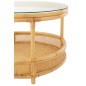 Table basse en bois naturel 70x70x47 cm Table basse en bois naturel 70x70x47 cm