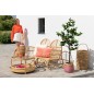 Table basse en bois naturel 70x70x47 cm Table basse en bois naturel 70x70x47 cm