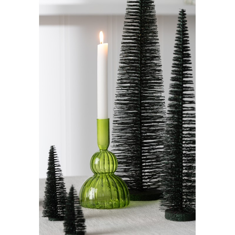 Árbol de Navidad artificial de plástico verde 10*10*39 cm