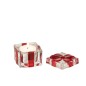 Boite cadeau en verre rouge 5.7x5.7x5.5 cm Boite cadeau en verre rouge 5.7x5.7x5.5 cm