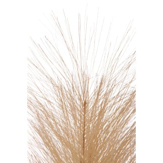Branche de plumes en plastique orange 13x4x70 cm
