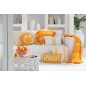 Coussin rectangulaire « Hola » orange 30x50x15 cm