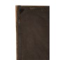 Miroir mural rectangulaire en bois marron 176x90x8 cm Miroir mural rectangulaire en bois marron 176x90x8 cm