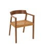 Sedia con braccioli in legno marrone 55x55x71 cm
Sedia con braccioli in legno marrone 55x55x71 cm