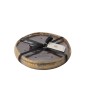 Bougie M-Chic doré 29x29x6 cm Bougie M-Chic doré 29x29x6 cm