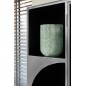 Photophore en verre vert 13x13x18 cm Photophore en verre vert 13x13x18 cm