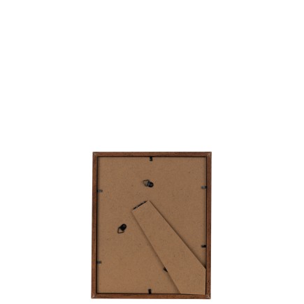 Cadre photo en bois marron 22x2x22 cm
