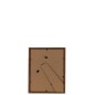 Marco de foto de madera marrón de 22x2x22 cm