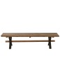 Panca invecchiata in legno marrone 180x35x45 cm Panca invecchiata in legno marrone 180x35x45 cm