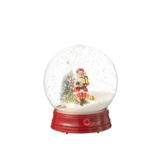 Bola de nieve de poliresina multicolor 21*21*23 cm