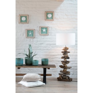 Panca invecchiata in legno marrone 180x35x45 cm
