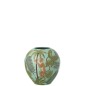 Vase singe en porcelaine multicouleur 26x26x26 cm Vase singe en porcelaine multicouleur 26x26x26 cm