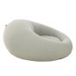 Matelas donut en polypropylène gris 150x175x75 cm Matelas donut en polypropylène gris 150x175x75 cm