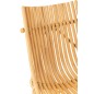 Chaise en rotin naturel beige 77x80x84 cm Chaise en rotin naturel beige 77x80x84 cm