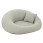 Matelas donut en polypropylène gris 150x175x75 cm Matelas donut en polypropylène gris 150x175x75 cm