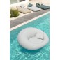 Matelas donut en polypropylène gris 150x175x75 cm Matelas donut en polypropylène gris 150x175x75 cm