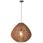 Lampada da soffitto in metallo ritorto marrone 50x50x45 cm Lampada da soffitto in metallo ritorto marrone 50x50x45 cm