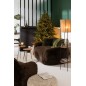 Lampada scaffale in metallo nero 38x38x160 cm