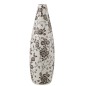 Vaso de porcelana multicolorido 16,5 x 16,5 x 53 cm