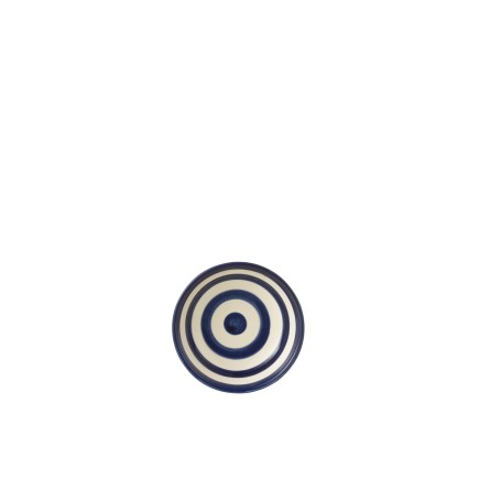 Coppetta in ceramica blu navy 14x14x6 cm