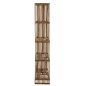 Bibliothèque 4 étagères en bois teck recyclé naturel 88x35x190 cm Bibliothèque 4 étagères en bois teck recyclé naturel 88x35x190 cm