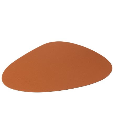 Set de table pierre en plastique noir 44x37x1 cm