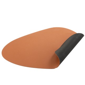 Set de table pierre en plastique noir 44x37x1 cm