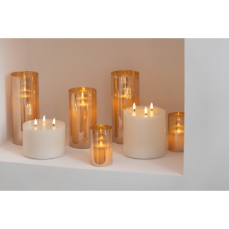 Lâmpada LED, 7,5 x 7,5 x 12,5 cm