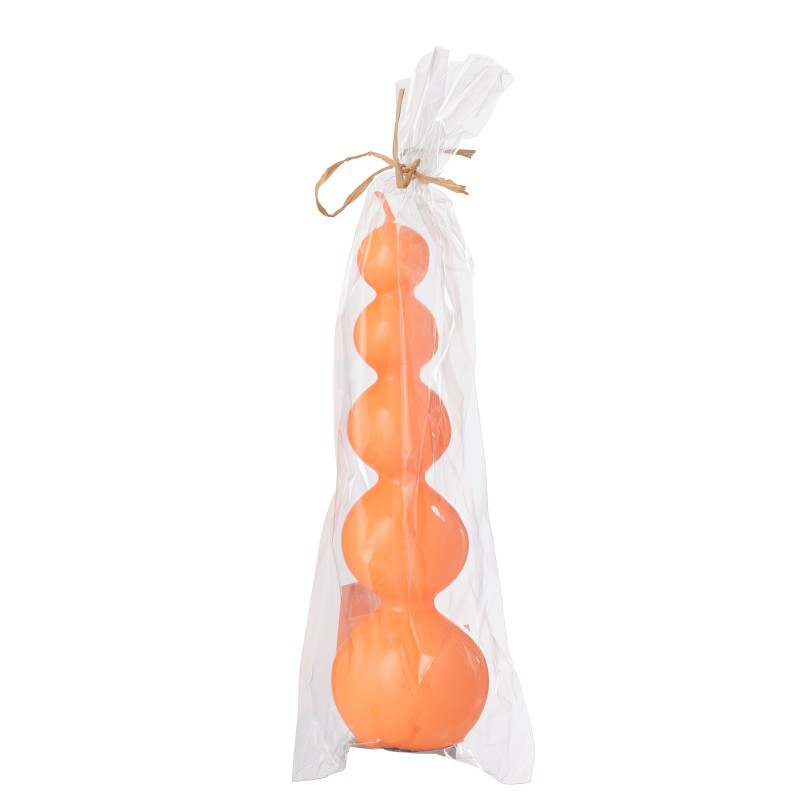 Candela a forma di zucca, 25 ore, arancione, altezza 23 cm Candela a forma di zucca, 25 ore, arancione, altezza 23 cm