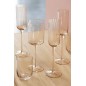 Calice da vino arancione 8x8x24 cm Calice da vino arancione 8x8x24 cm