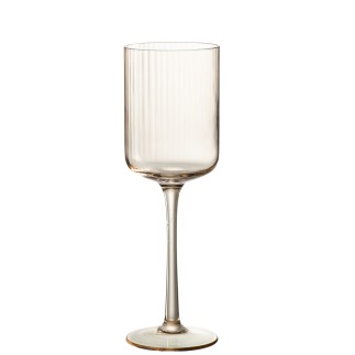 Calice da vino arancione 8x8x24 cm