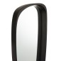 Miroir irrégulier en Verre Noir 33x89x6,8cm Miroir irrégulier en Verre Noir 33x89x6,8cm
