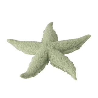 Étoile de mer en polyrésine verte 30x30x4 cm