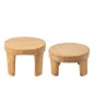 Set di 2 tavoli rotondi in legno naturale 50x50x35 cm
Set di 2 tavoli rotondi in legno naturale 50x50x35 cm