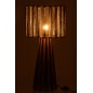 Lampada in corde marroni 36x36x69 cm Lampada in corde marroni 36x36x69 cm