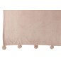 Coperta con pompon in poliestere beige scuro 173x126 cm
Coperta con pompon in poliestere beige scuro 173x126 cm