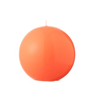 Vela redonda de 50 horas, vermelha, Ø 15 cm