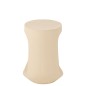 Table d’appoint en bois de manguier beige 35x35x46 cm Table d’appoint en bois de manguier beige 35x35x46 cm